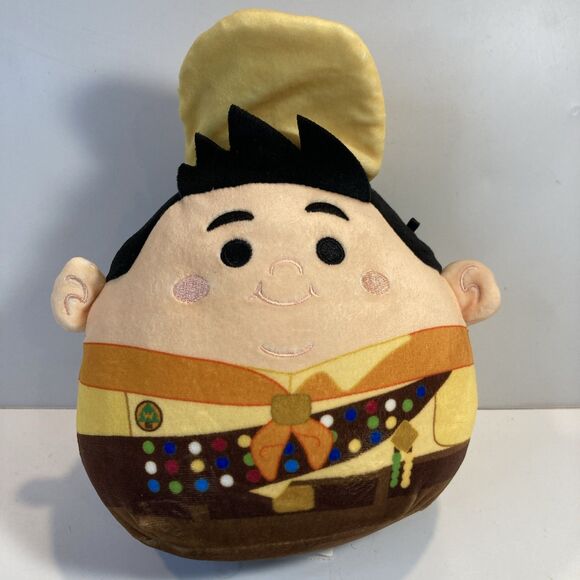 Squishmallows Disney Pixar Russell 8” Stuffed Plush UP Movie Gently Used - Picture 1 of 7
